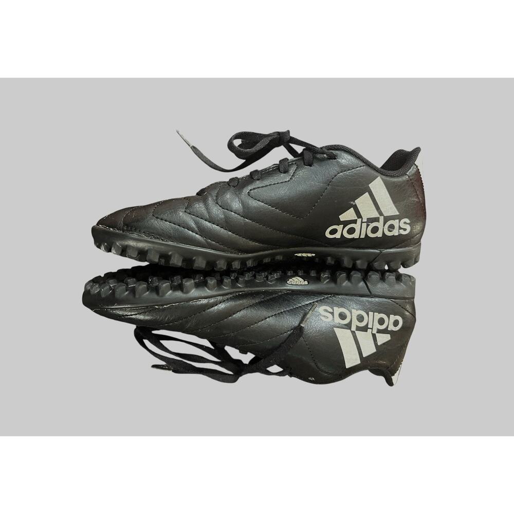 Adidas Mens Goletto VII TF FV8703 Black 6.5 Indoor Low Top Soccer Shoes Turf